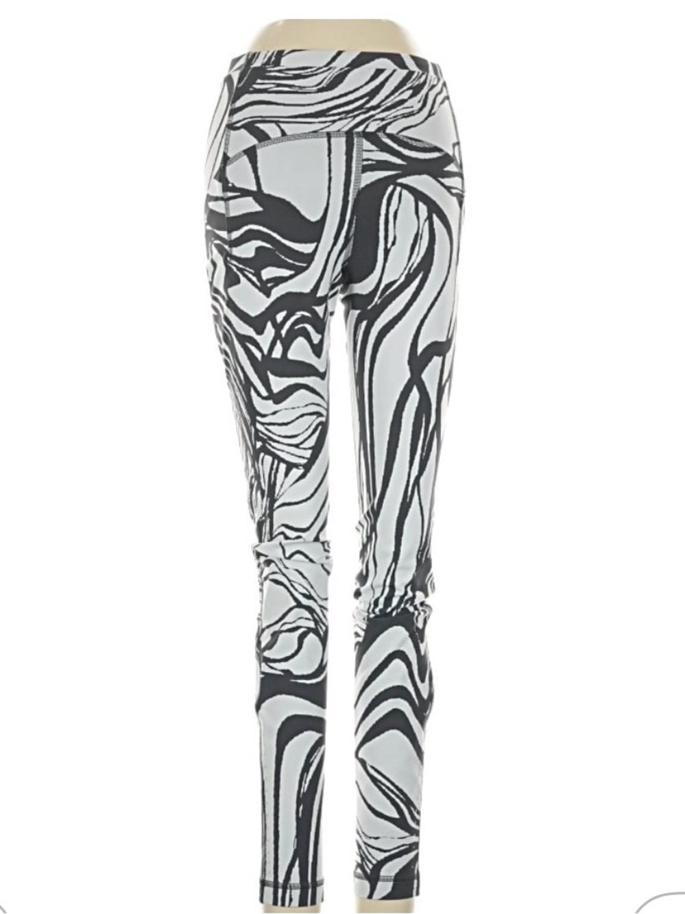 lululemon athletica Black & White swirl zebra Leggings